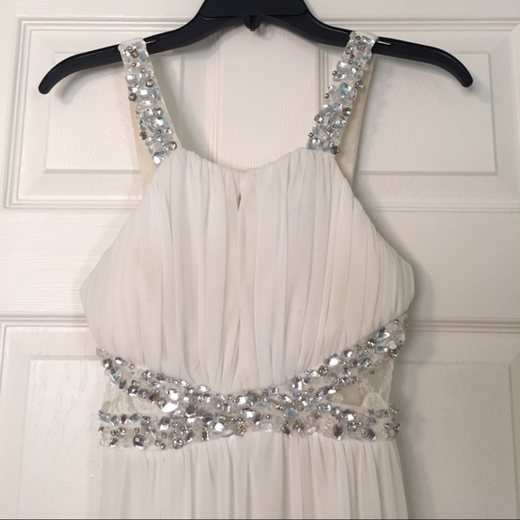 Beautiful off-white floor length dress