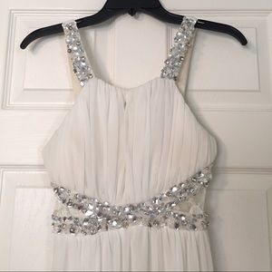 Beautiful off-white floor length dress