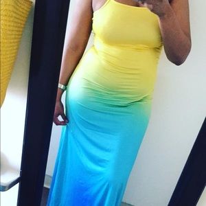 Ombré Summer Dress #Polester