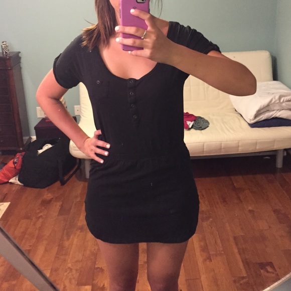 Forever21 Black Tunic Dress