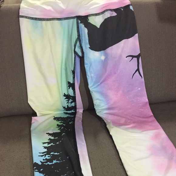 Teeki Northern lights yoga leggings