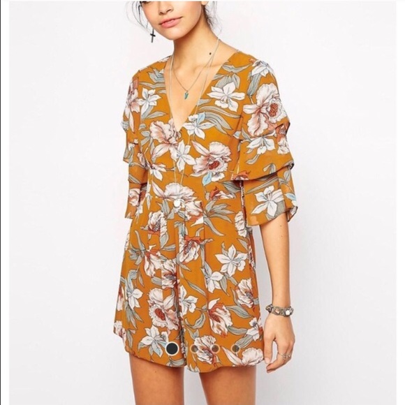 Floral Playsuit Romper