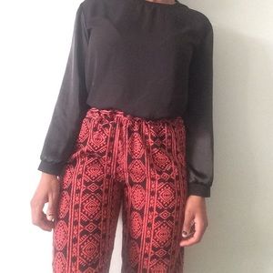 Tribal Print Pants