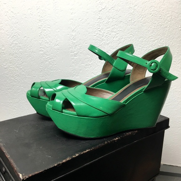 Marni Patent Mint Sandals Size 40