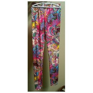 Paisley leggings