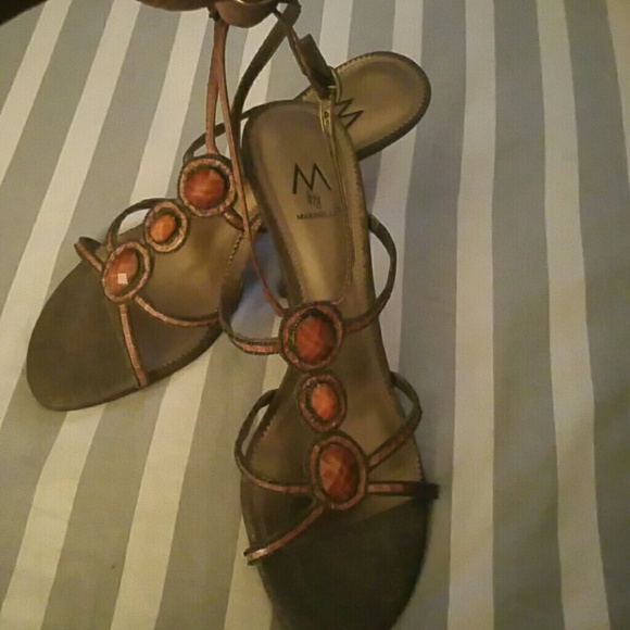 Jeweled sandals