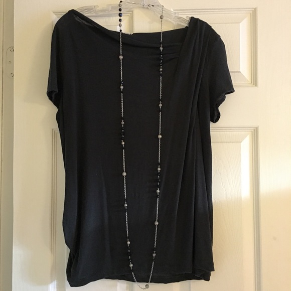 J. Crew cowl neck tee