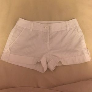 Express White Dress Shorts