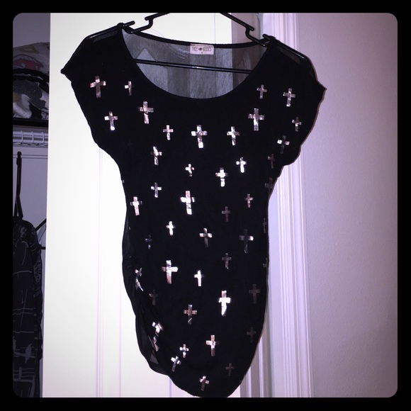 Women's scoop neck T-shirt size S