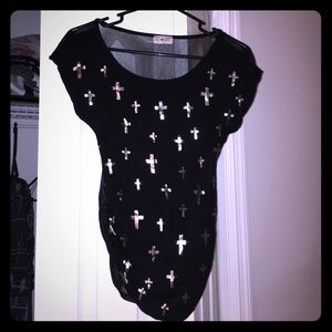 Women's scoop neck T-shirt size S