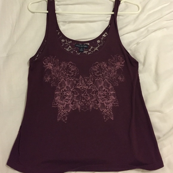 American Eagle Lace-Back Tank. Size small