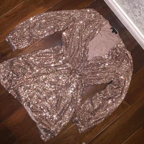 Sequin dress NastyGal