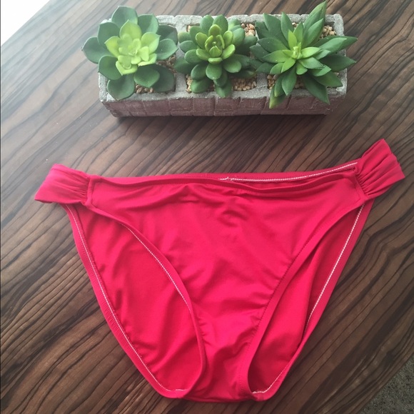 Hot pink bikini bottom