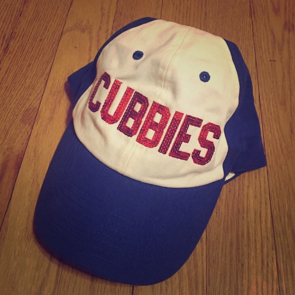 PINK Cubs baseball hat