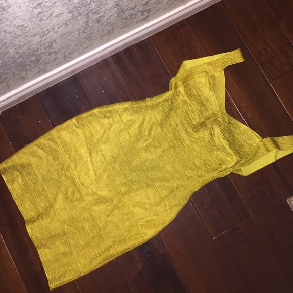 Gold dress from Shuku New York