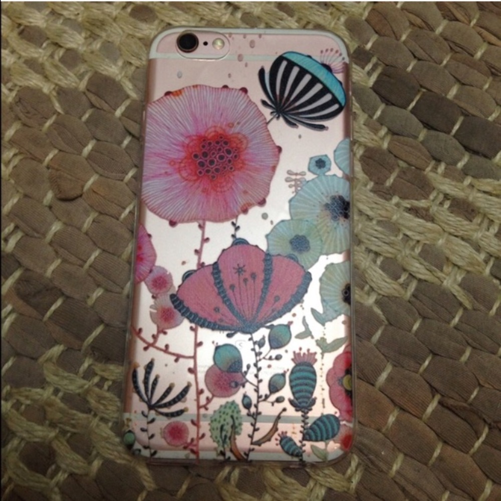 New Wonderland Floral iPhone case