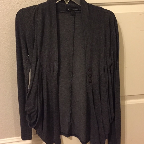 Forever 21 dark grey cardigan
