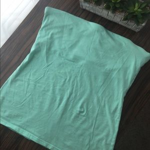 Basic turquoise tube top