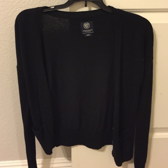 American Eagle knit black cardigan