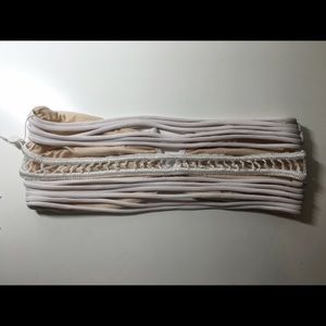 White ohia acacia bikini top