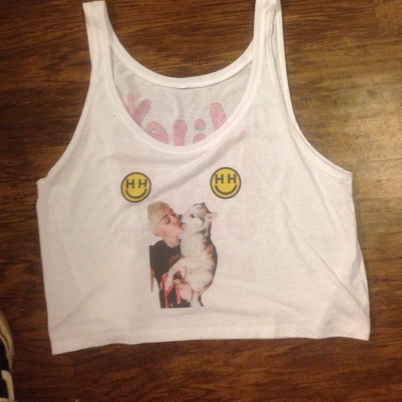 Handmade Miley Cyrus shirt