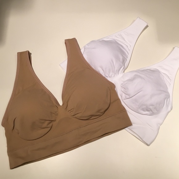 NWT Genie padded bra - no underwire! Includes 2!!