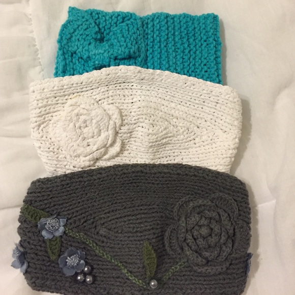 Set of 3 knit headbands - Picture 1 of 2