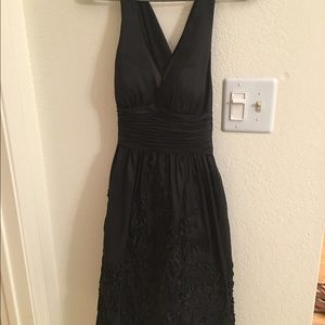 David's Bridal bridesmaid dress.