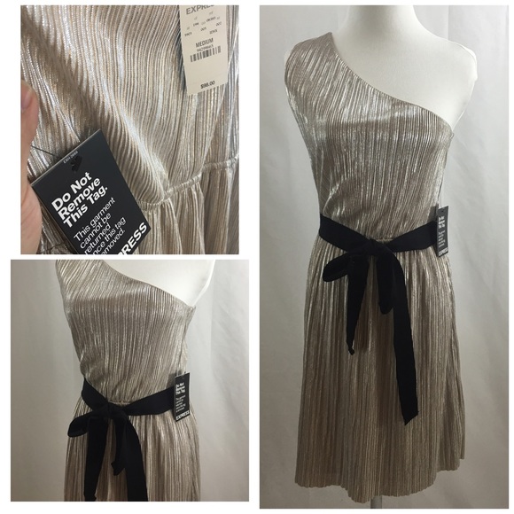NWT Express Women’s Metallic Silver Prom or party!