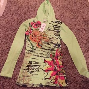 Ed hardy top size S