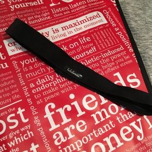 Lululemon Black Headband