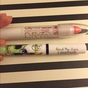 Teeez lipsstick and NYC lip primer