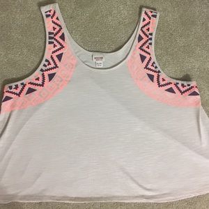 Mossimo Aztec Crop Top