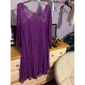 Torrid size 2 purple dress