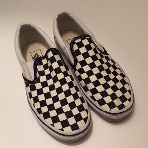 Slip on Checkered Vans