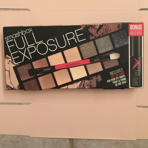 Smashbox full exposure palette w/mini mascara