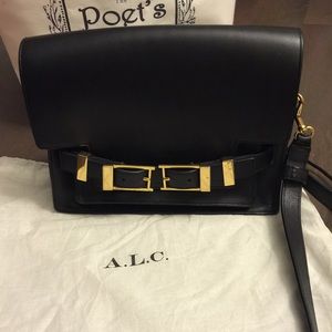 A.L.C "Hutton" black shoulder bag