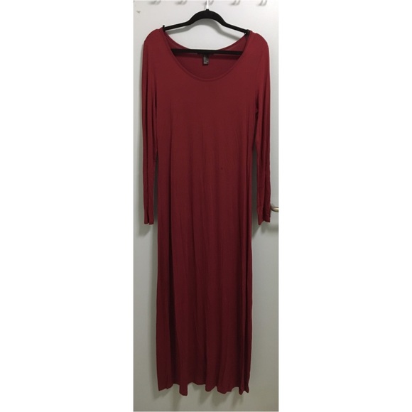 Long Sleeved Maxi Dress