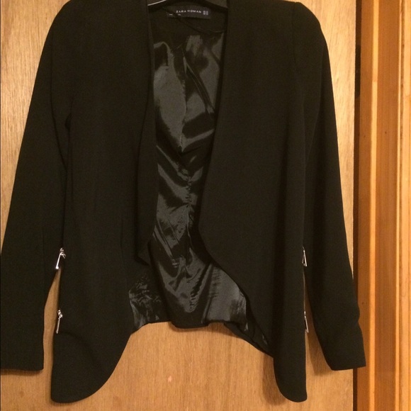 Zara Zippered Blazer