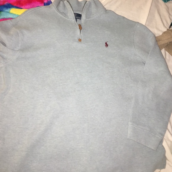 Ralph Lauren Polo Half zip pull over EUC