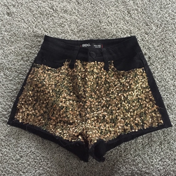 Urban Outfitters sequins shorts