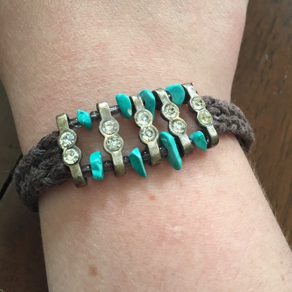 Turquoise Rope Bracelet/Anklet