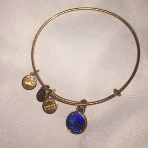 Gold September birthstone Alex and Ani