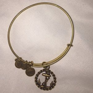 Anchor Alex and Ani. (Gold)