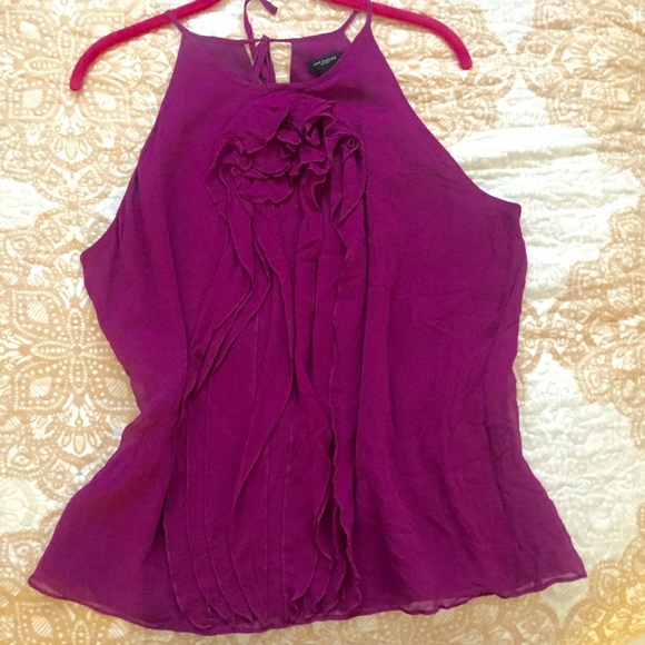 Ann Taylor ruffle blouse