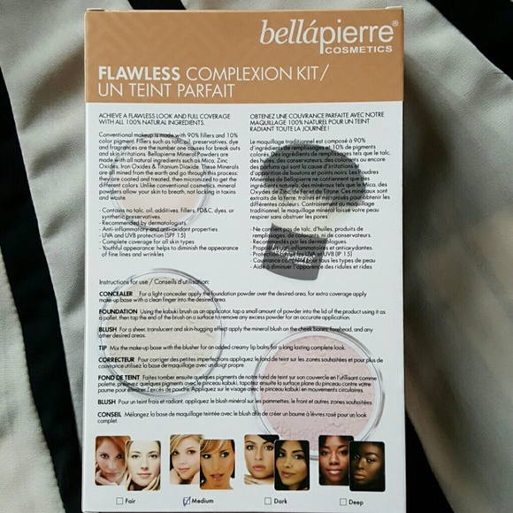 Bellá Pierre Flawless complexion kit - Picture 2 of 2