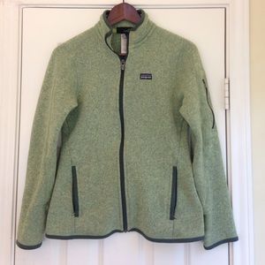 Green Patagonia Better Sweater Full-Zip Jacket