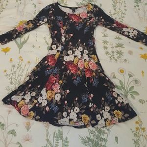 Floral skater dress