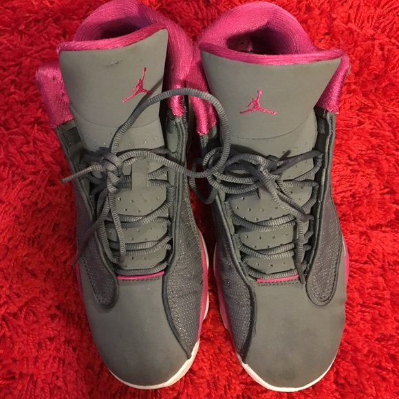 Pink & Grey Jordan XIII