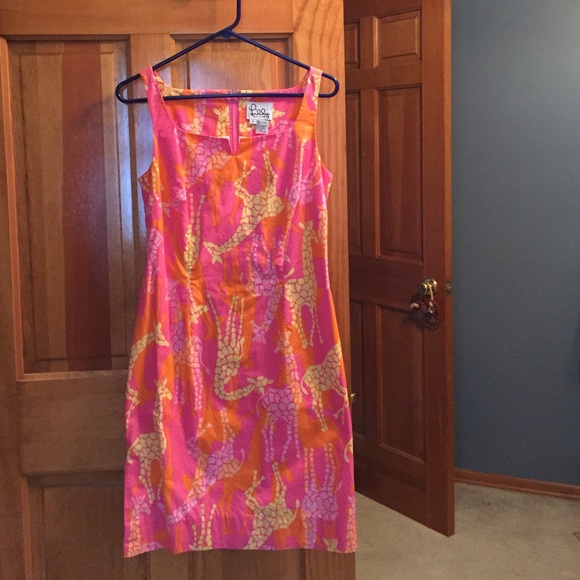 Lilly Pulitzer giraffe dress